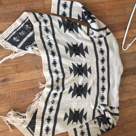 Tribal printed cardigan - Picture 4 of 4
